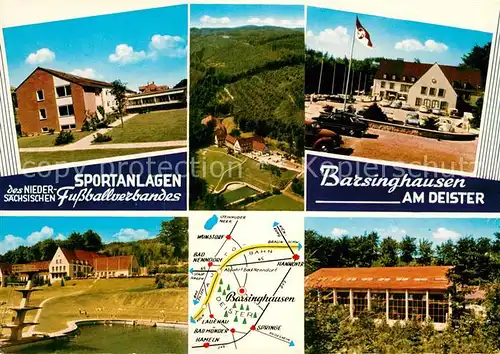 AK / Ansichtskarte Barsinghausen Sportanlagen Niedersaechsischer Fussballverband  Kat. Barsinghausen