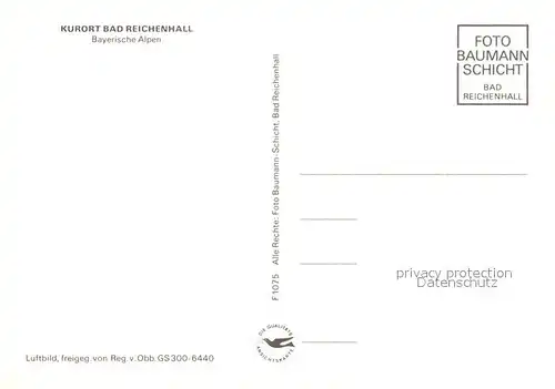 AK / Ansichtskarte Bad Reichenhall Fliegeraufnahme mit Reiteralpe Loferer Steinberge Muellnerhorn Ristfeuchthorn Kat. Bad Reichenhall