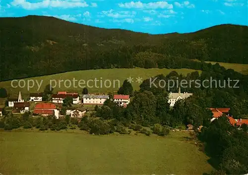 AK / Ansichtskarte Buchenau Niederbayern Fliegeraufnahme Gasthof zum Latschensee  Kat. Lindberg