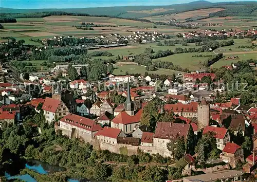 AK / Ansichtskarte Schlitz Fliegeraufnahme Burgenstadt Kat. Schlitz