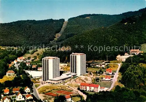 AK / Ansichtskarte Bad Lauterberg Panoramic Apartment Hotel Fliegeraufnahme Kat. Bad Lauterberg im Harz