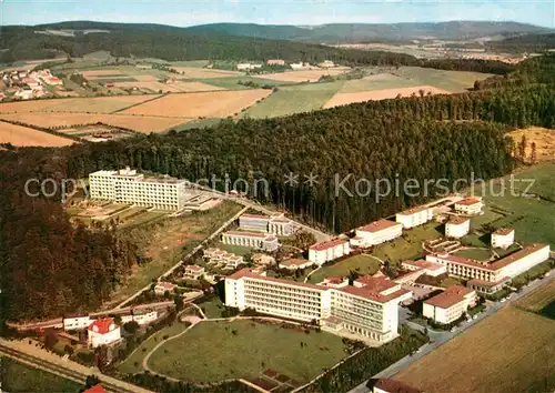 AK / Ansichtskarte Bad Driburg Sanatorium der BfA Berlin mit Fachklinik Rosenberg LVA Fliegeraufnahme Kat. Bad Driburg