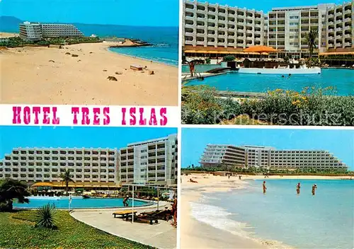 AK / Ansichtskarte Corralejo Hotel Tres Islas Diversas vistas Kat. La Oliva Fuerteventura
