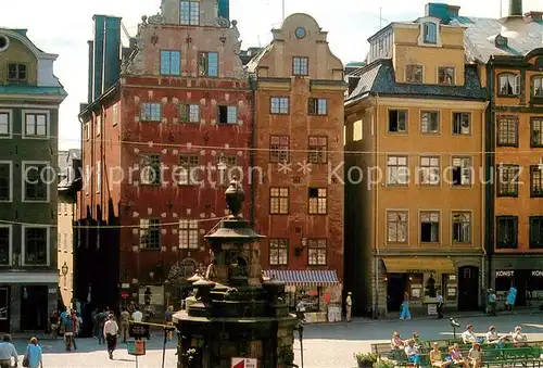 AK / Ansichtskarte Stockholm Stortorget Kat. Stockholm