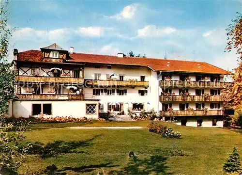 AK / Ansichtskarte Bad Kohlgrub Hotel Pension Lindenschloesschen Kat. Bad Kohlgrub