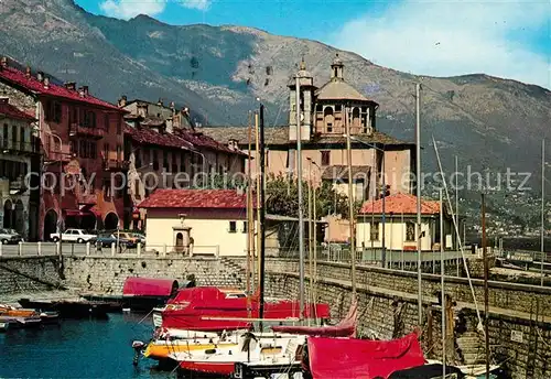 AK / Ansichtskarte Cannobio Lago Maggiore Bootshafen Kat. Italien