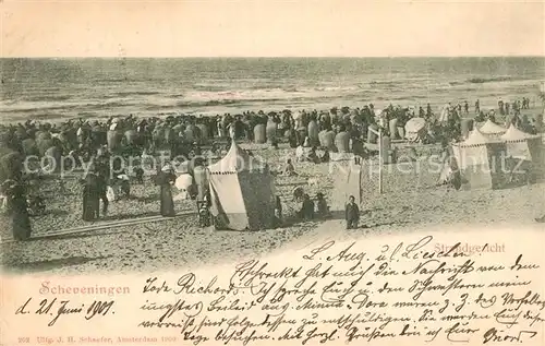 AK / Ansichtskarte Scheveningen Strandleben Kat. Scheveningen