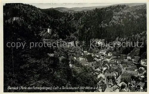 AK / Ansichtskarte Berneck Fichtelgebirge Teilansicht  Kat. Bad Berneck