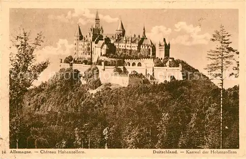 AK / Ansichtskarte Hohenzollern Burg Kat. Hechingen