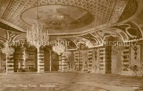 AK / Ansichtskarte Potsdam Neues Palais Muschelsaal Kat. Potsdam