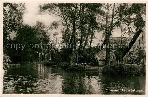 AK / Ansichtskarte Leipe Teilansicht  Kat. Luebbenau Spreewald