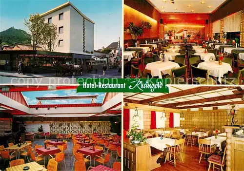 AK / Ansichtskarte Koenigswinter Hotel Restaurant Rheingold Kat. Koenigswinter