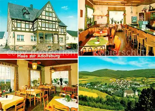 AK / Ansichtskarte Oberhundem Haus zur Adolfsburg Panorama Kat. Kirchhundem