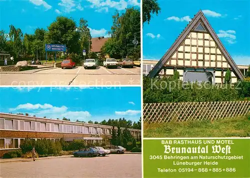 AK / Ansichtskarte Behringen Bispingen BAB Rasthaus Motel