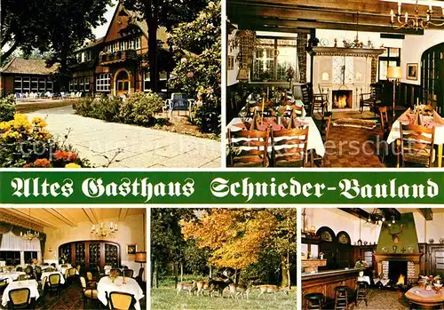 AK / Ansichtskarte Coesfeld Altes Gasthaus Schnieder Bauland Kat. Coesfeld