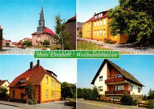 AK / Ansichtskarte Wollbrandshausen Haus Elisabeth privates Pflegeheim Kirche  Kat. Wollbrandshausen