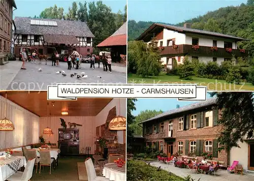 AK / Ansichtskarte Witzenhausen Waldpensin Hotze Hof Carmshausen Kat. Witzenhausen