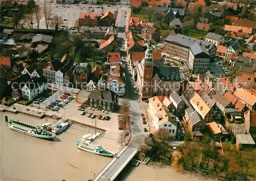 AK / Ansichtskarte Leer Ostfriesland Fliegeraufnahme Kat. Leer (Ostfriesland)