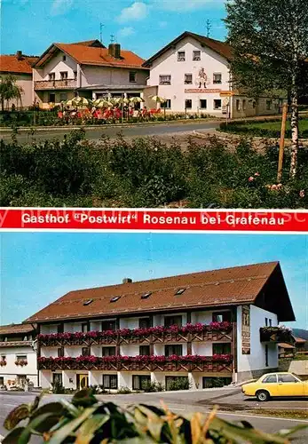 AK / Ansichtskarte Rosenau Grafenau Gasthof Postwirt Kat. Grafenau