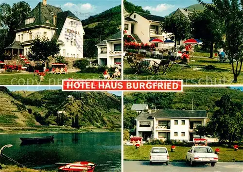 AK / Ansichtskarte Burgen Mosel Hotel Haus Burgfried Kat. Burgen