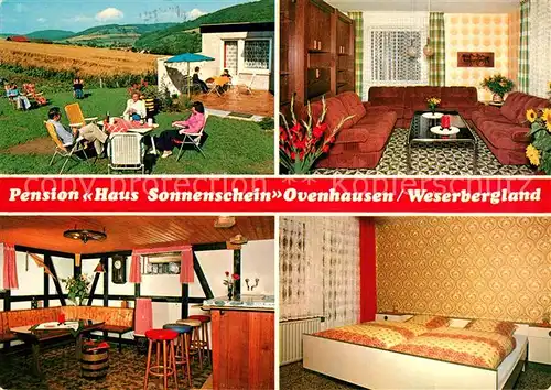 AK / Ansichtskarte Ovenhausen Pension Haus Sonnenschein Kat. Hoexter