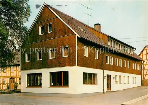 AK / Ansichtskarte Schiesshaus Holzminden Altenerholungsheim Gruener Jaeger Kat. Holzminden