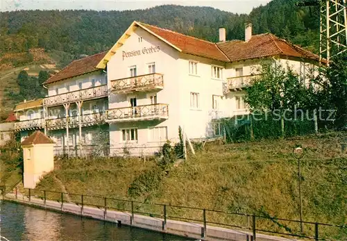 AK / Ansichtskarte Forbach Baden Pension Gerbes Kat. Forbach