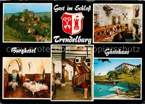 AK / Ansichtskarte Trendelburg Burghotel Gaestehaus Schloss Kat. Trendelburg