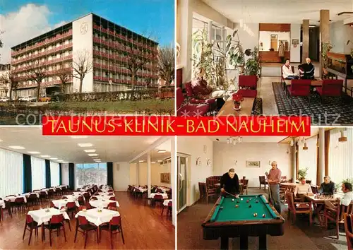 AK / Ansichtskarte Bad Nauheim Taunusklinik Kat. Bad Nauheim