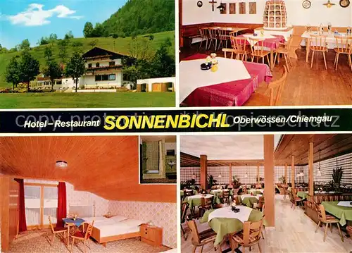 AK / Ansichtskarte Oberwoessen Hotel Restaurant Sonnenbichl Kat. Unterwoessen