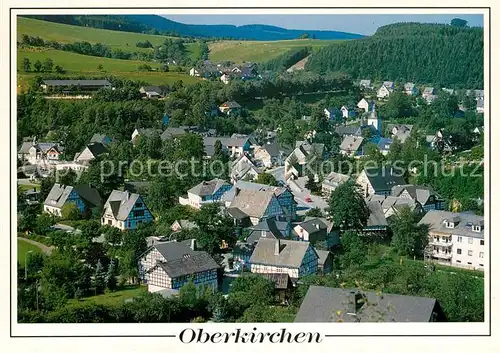 AK / Ansichtskarte Oberkirchen Sauerland Panorama Kat. Schmallenberg