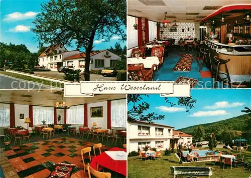 AK / Ansichtskarte Reinhardshagen Haus Weserland Kat. Reinhardshagen