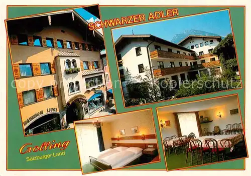 AK / Ansichtskarte Golling Salzach Hotel Schwarzer Adler  Kat. Golling an der Salzach