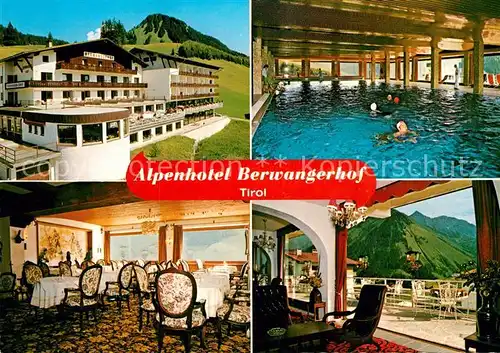 AK / Ansichtskarte Berwang Tirol Alpenhotel Berwangerhof  Kat. Berwang