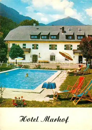 AK / Ansichtskarte Kolbnitz Hotel Marhof Kat. Reisseck Moelltal Kaernten