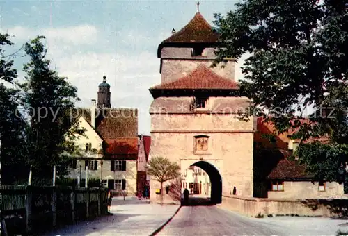 AK / Ansichtskarte Noerdlingen Berger Tor Kat. Noerdlingen