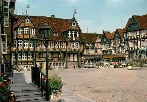 AK / Ansichtskarte Wolfenbuettel Stadtmarkt Platz Fachwerkhaeuser Kat. Wolfenbuettel