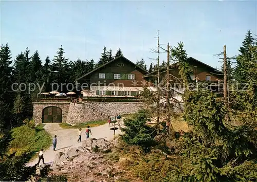 AK / Ansichtskarte Koetzting Koetztinger Huette auf dem Kaitersberg Bayerischer Wald Kat. Bad Koetzting