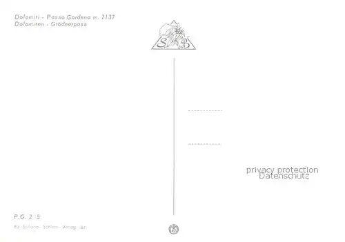 AK / Ansichtskarte Dolomiten Groednerpass Kat. Italien