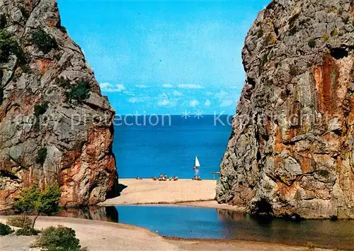 AK / Ansichtskarte Mallorca Desembocadura y playa del Torrente de Pareis Kat. Spanien