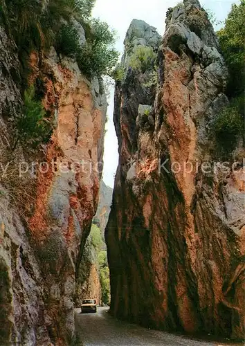 AK / Ansichtskarte Mallorca Carretera de La Calobra Kat. Spanien