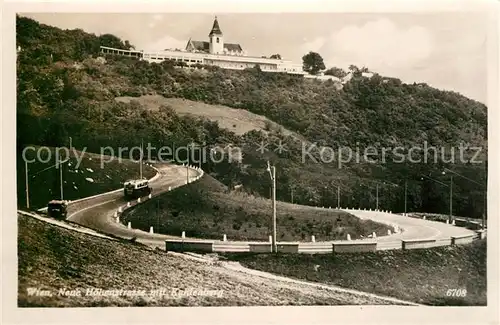 AK / Ansichtskarte Wien Hoehenstrasse mit Kahlenberg Kat. Wien