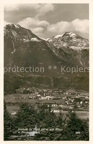 AK / Ansichtskarte Jenbach Tirol Fliegeraufnahme mit Ebner