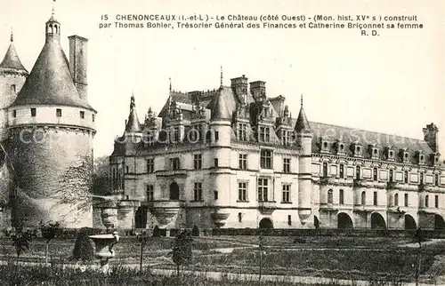 AK / Ansichtskarte Chenonceaux Indre et Loire Chateau  Kat. Chenonceaux