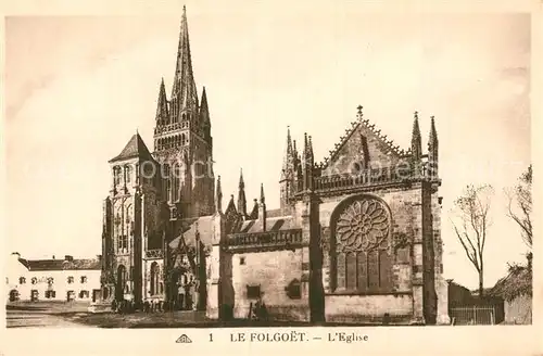 AK / Ansichtskarte Le Folgoet Eglise  Kat. Le Folgoet