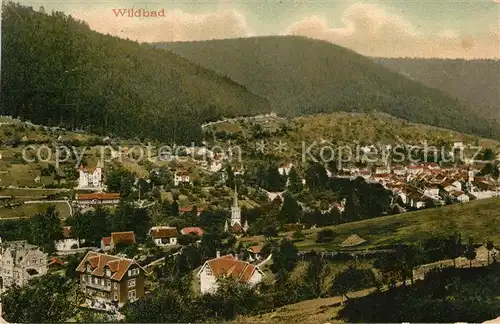 AK / Ansichtskarte Bad Wildbad Teilansicht  Kat. Bad Wildbad