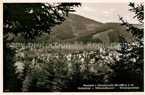 AK / Ansichtskarte Neustadt Schwarzwald Teilansicht Kirche 