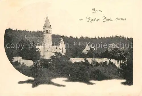 AK / Ansichtskarte Lorch Wuerttemberg Kloster  Kat. Lorch