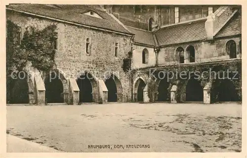 AK / Ansichtskarte Naumburg Saale Kreuzgang Kat. Naumburg