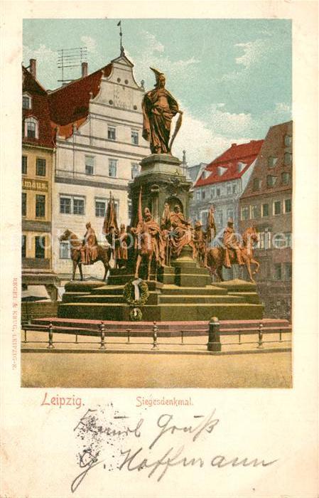 AK / Ansichtskarte Leipzig Siegesdenkmal Kat. Leipzig Nr. sa02875